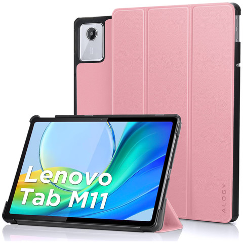 Case for Lenovo Tab M11 10.95" TB330FU / TB330XU / TB331FC Book Case Cover with flap housing case cover Alogy Pink