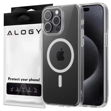Apple iPhone 16 Pro Max Case Alogy Anti-Shock Hybrid Case for MagSafe Clear