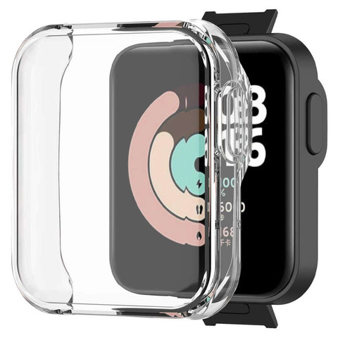 Silikonové pouzdro Alogy pro Xiaomi Mi Watch Lite / Redmi Watch Transparent