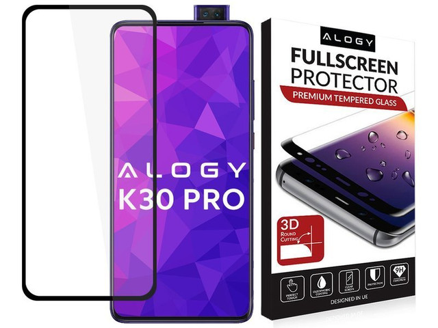 Alogy Full Glue sklo pro Xiaomi Redmi K30 Pro Black