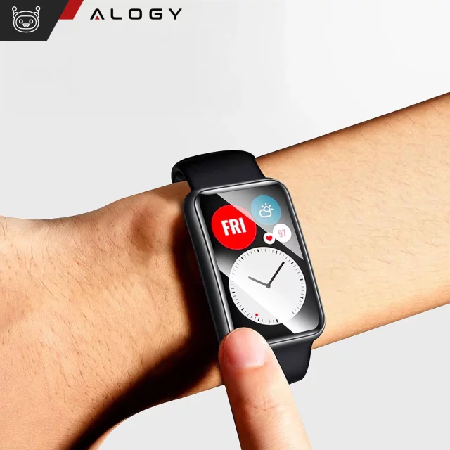 Hydrogel Alogy Hydrogel ochranná fólie pro chytré hodinky Huawei Watch Fit