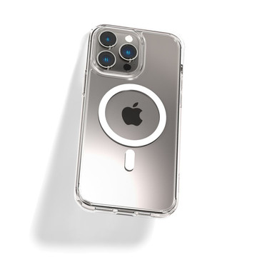 Case Spigen Ultra Hybrid Mag for MagSafe for Apple iPhone 14 Pro White 1m Lightning Cable