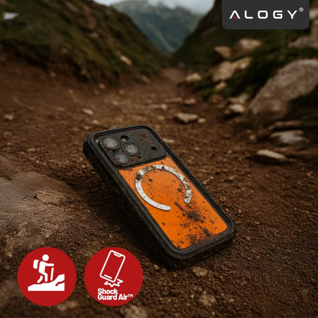Alogy HydroArmor™ IP68 Hülle für Apple iPhone 17 Pro Max 6,9" - Schwarz