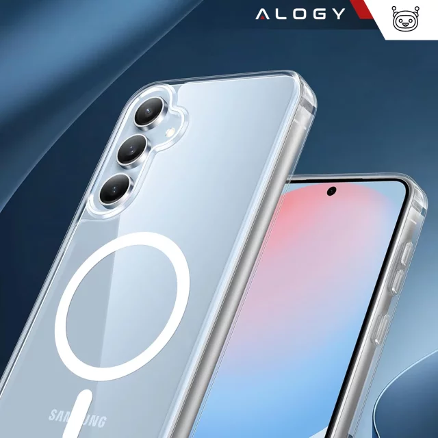 Pouzdro pro Apple iPhone 16 Pro Max Alogy Anti-Shock Hybrid Case pro MagSafe Transparent