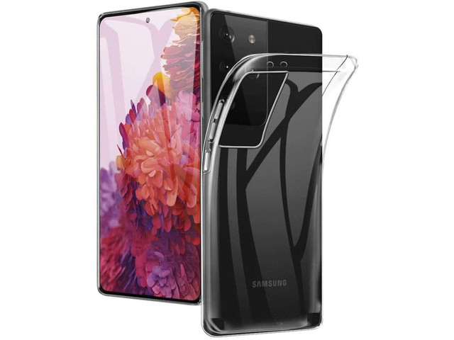 Alogy silikonové pouzdro kryt pouzdro pro Samsung Galaxy S21 Ultra transparentní
