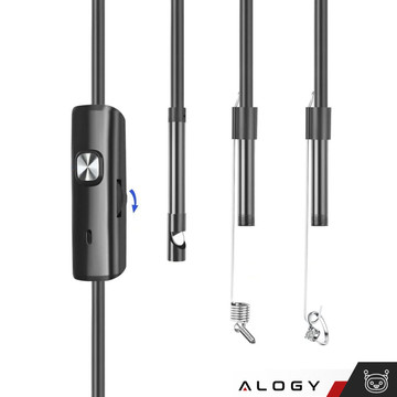 Kamera je vybavena endoskopem micro USB USB-C USB Full HD 3m 8mm Endoskop Alogy Hard Wire