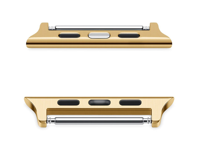 Alogy Band Clasp Adapter for Apple Watch 42/44/45mm Gold