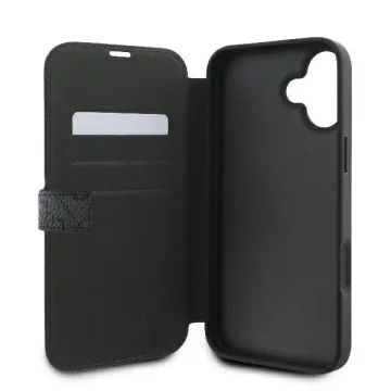 Guess GUBKP16M4GMGGR iPhone 16 Plus 6,7" czarny/black book 4G Metal Logo