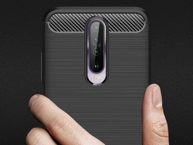 Alogy Rugged Armor case for Xiaomi Redmi K30/ Poco X2 black Glass Alogy