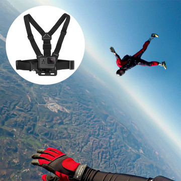 Cage-adjustable harness for GoPro Hero 10/9/8/7/6/5