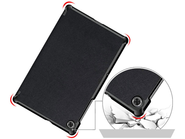 Etui Alogy Book Cover pro Lenovo M10 Gen 2 TB-X306 Czarny