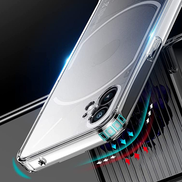 Alogy Hybrid Clear Case for Nothing Phone 1 Transparent