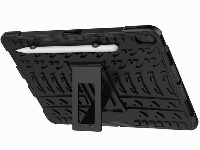 Alogy Armored Case for Apple iPad Air 4 2020/ 5 2022 Black Glass