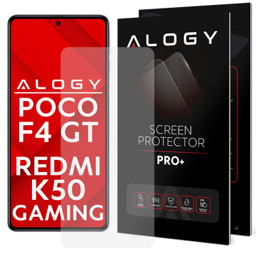 9H Alogy Displayschutz aus gehärtetem Glas für Xiaomi Poco F4 GT / Redmi K50 Gaming
