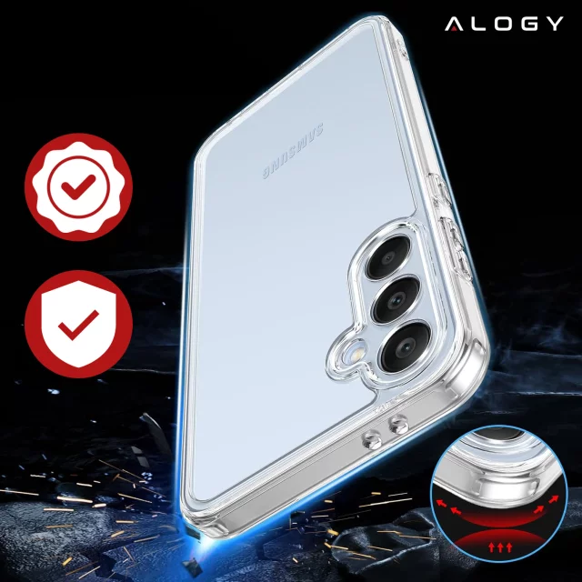 Apple iPhone 16 Pro Max Case Alogy Anti-Shock Hybrid Case for MagSafe Clear