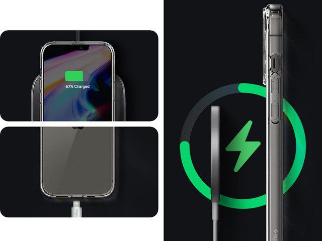 Spigen Ultra Hybrid case for Apple iPhone 13 Pro Crystal Clear Glass