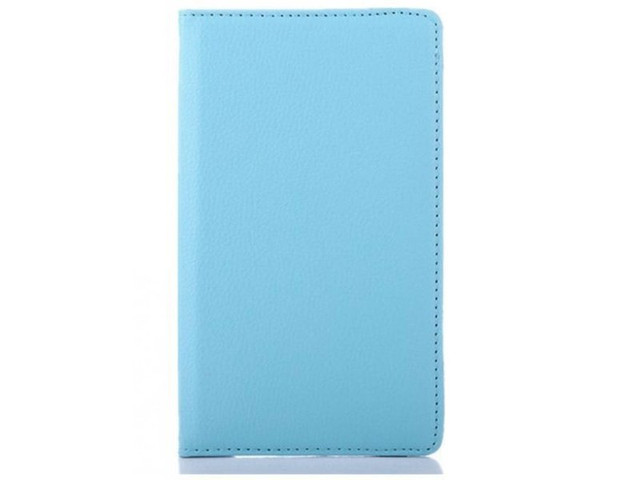 Etui obrotowe 360 Huawei MediaPad T3 7.0 Niebieskie + FOLIA + RYSIK