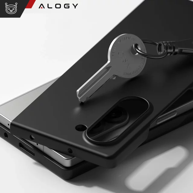 Case for Samsung Galaxy Z Fold 6 Case Thin Phone Case Alogy Protective Matte Black