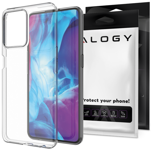 Etui silikonowe obudowa Alogy case do Realme 9 Pro przezroczyste