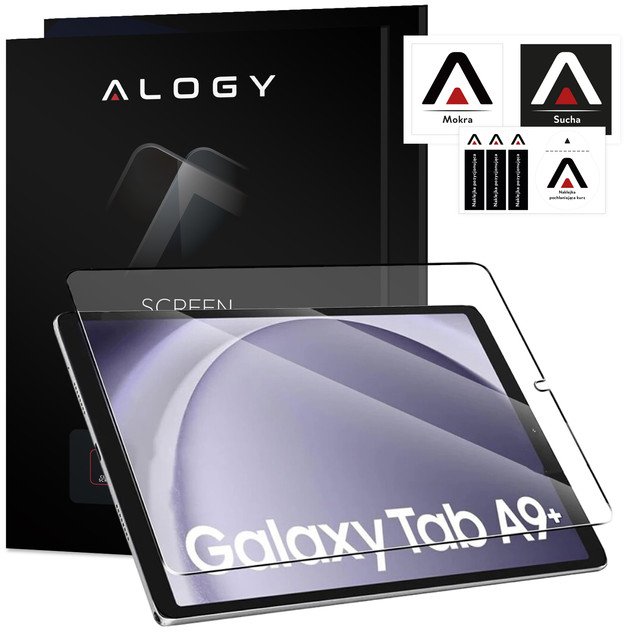 2x Tvrzené sklo pro Samsung Galaxy Tab A9 Plus 2023 11" X210/X215/X216 pro obrazovku tabletu Alogy Pro 9H