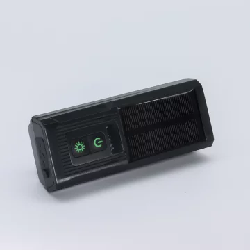 Alogy P12 Fahrradlicht schwarz Fahrradlicht vorne LED-Frontlicht Fahrradbeleuchtung wasserdicht IPX5