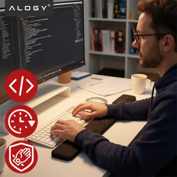 Laptop Sleeve, MacBook Air Pro 13.3" Alogy Hard Foam Bag Protective Case for 13-14" Laptops Black