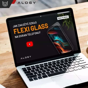 Hybrid Glass for Realme 11 Pro 5G / Pro Plus for Alogy Flexi Glass 9H Case Friendly Flat Screen Protector