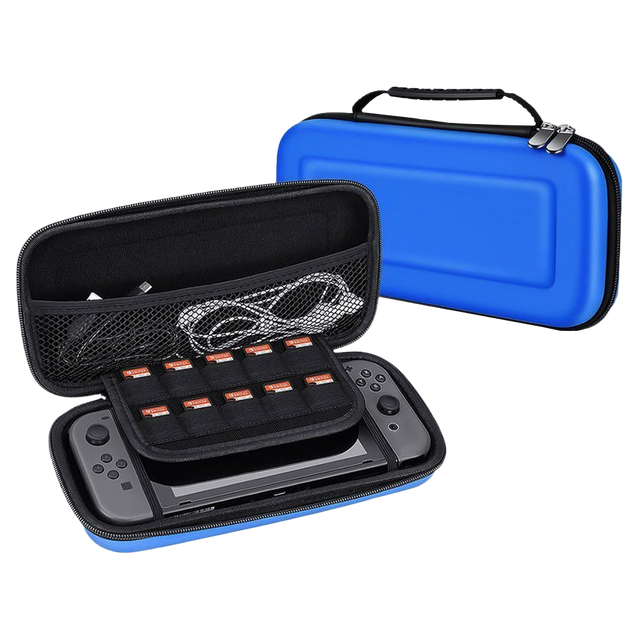 Pouzdro Alogy pro konzoli Nintendo Switch / Switch OLED Blue 02