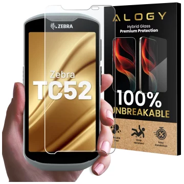 Hybridní sklo pro Realme 11 Pro 5G / Pro Plus Screen Protector Alogy Flexi Glass 9H Case Friendly Flat Screen Cover