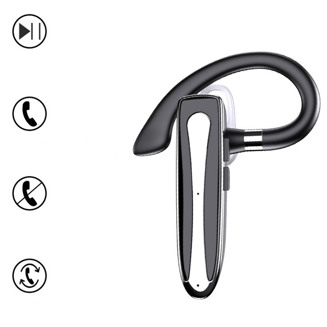 Náhlavní souprava Bluetooth 5.1 pro bezdrátová sluchátka do auta pro řidiče auta Loud YYK-530 s nabíjecím dokem PowerBank