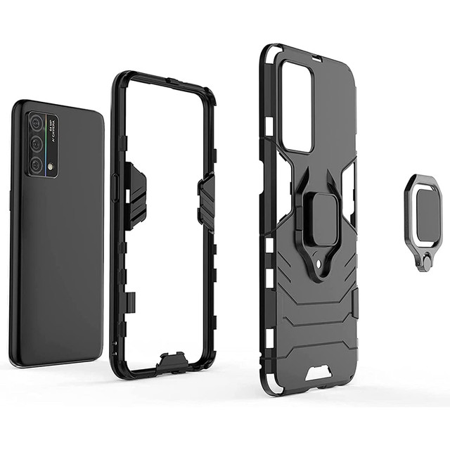 Alogy Stand Ring Armor Protective Case for Realme GT Master Edition Black
