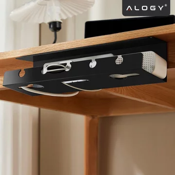 Stolní ventilátor stojící ventilátor malé oběhové čerpadlo s klipem bezdrátové ruční 500mAh USB-C Alogy White