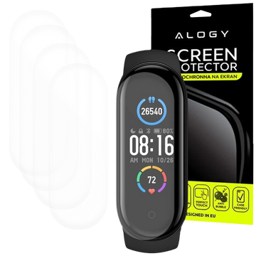 5x Folia hydrożelowa Alogy Hydrogel do Xiaomi Mi Band 5