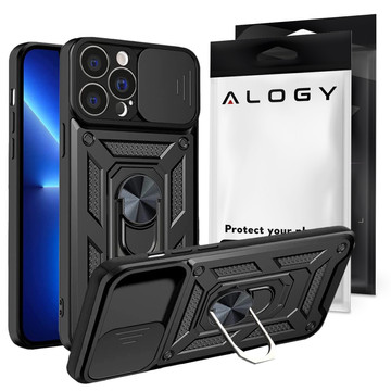 Alogy Camshield Stand Ring Case with Camera Cover for Apple iPhone 13 Pro
