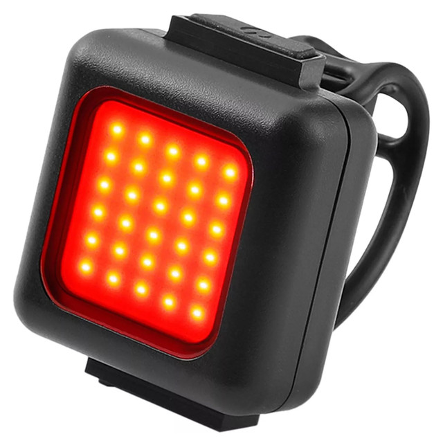 Lampka rowerowa na rower przednia tylna zestaw 2 lampek przód + tył COB USB Alogy Bike Light