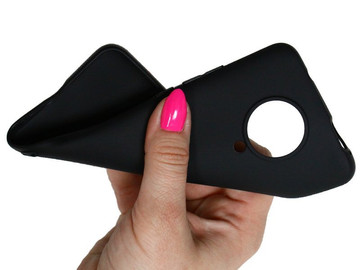 Alogy slim silicone case for Xiaomi Redmi K30 Pro black Glass Alogy Full