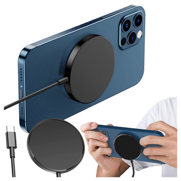 Alogy Wireless Charger for MagSafe 20W for iPhone 14/13/ PRO/ MAX/ MINI Black