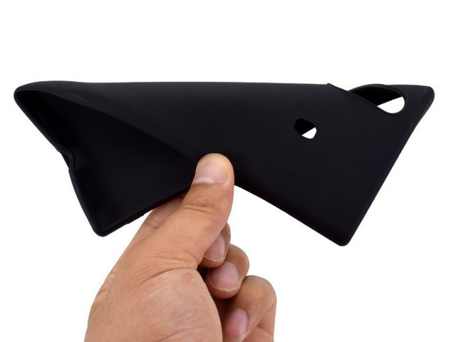 Alogy Slim Silikonhülle für Samsung Galaxy A60 schwarz Alogy Glass