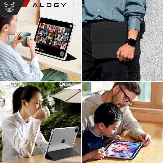 Pouzdro Etui Alogy New Book Cover pro Apple iPad Pro 11" 2024