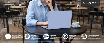 HUB splitter Alogy Adaptér pro počítačový notebook s USB-C na 3x USB-A 2.0 1x USB-A 3.0 šedý