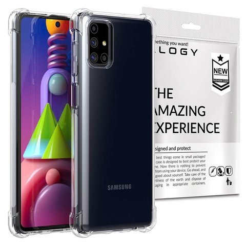 Pancéřové pouzdro ShockProof Alogy pro Samsung Galaxy M51 průhledné