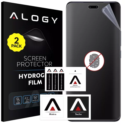 2x Folia "MATOWA" do Xiaomi 13 Lite Hydrożelowa Alogy HydroSkin Matte Pro™ na ekran do etui "BEZ ODCISKU PALCÓW"