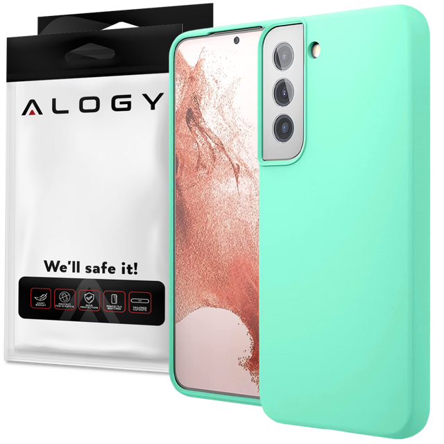 Alogy Thin Soft Case for Samsung Galaxy S22 Turquoise