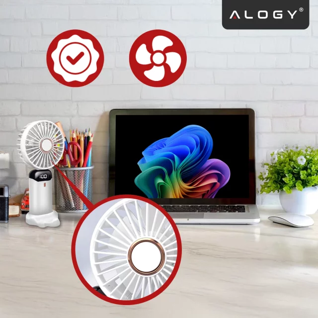 Ručně vyráběná stolní rukojeť Aloga Portable s USB-C tmavě modrou