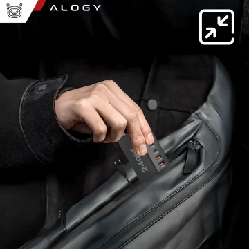 Alogy HUB Splitter Adapter for Laptop Computer USB-C to 3x USB-A 2.0 1x USB-A 3.0 Gray