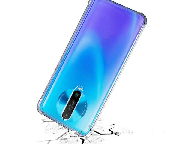 ShockProof Alogy armored case for Xiaomi Redmi K30/ Poco X2 transparent