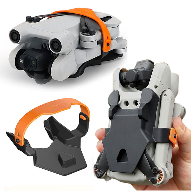 Ochranný kryt Grip Guard Ochrana vrtule Náramky pro drony Alogy Wings pro DJI Mini 3 Pro Black &amp; Orange