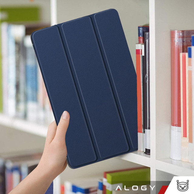 Case for Samsung Galaxy Tab A9 Plus 2023 11" (X210/X215/X216) Tablet Flip Cover Book Cover Case Alogy Navy Blue
