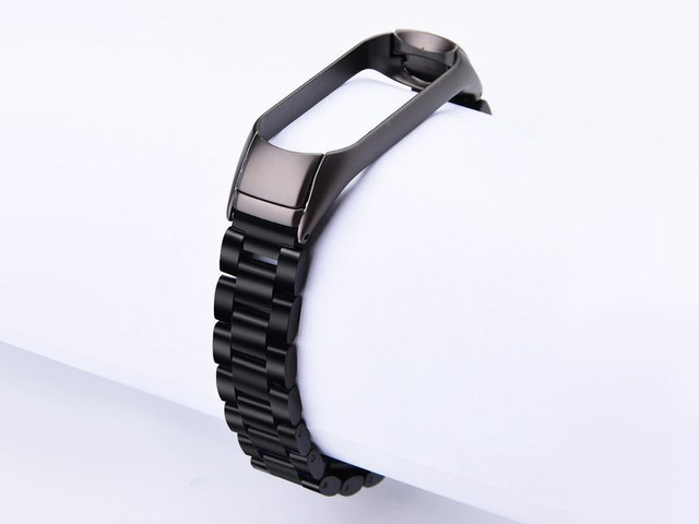 Náramek Alogy Stainless Steel pro Xiaomi Mi Band 5 Black