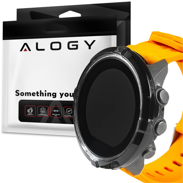 Alogy Case für Suunto Spartan Sport Wrist HR Baro Schwarz